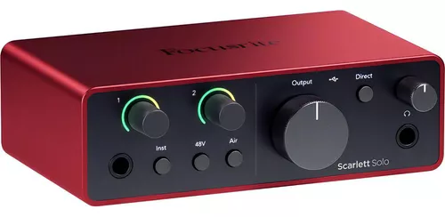 Focusrite Scarlett Solo 4th Gen